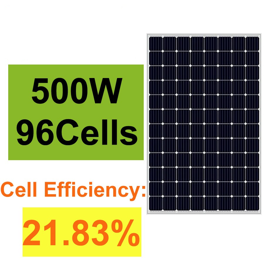 450W-500W Mono Solar Panel